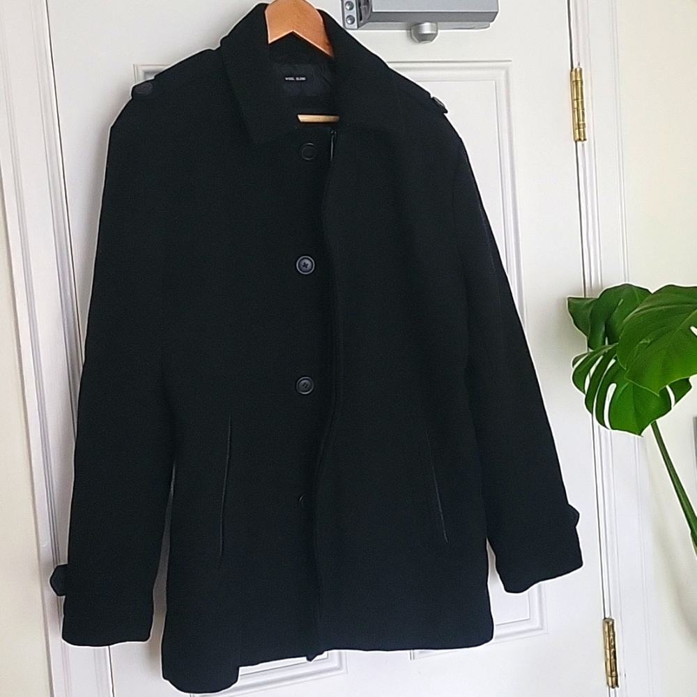 Wool-blend Peacoat